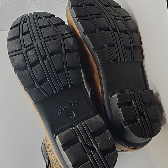 Joules cheetah print rain boots size 9 - Picture 6 of 7